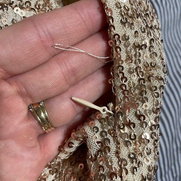 Hello Molly Dear Amelia Rose Gold Dress - Picture 10 of 12